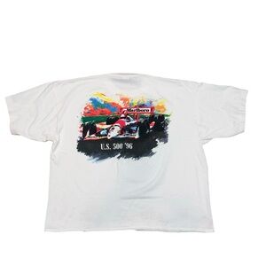 Vintage 1990 Marlboro Team Penske  US 500 1996 Tee Size XL
